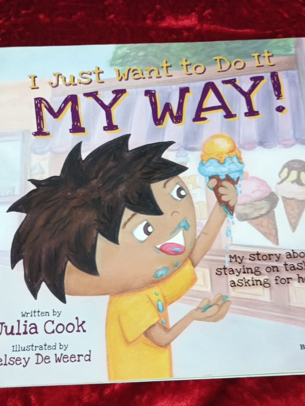 I Just Want to Do It My Way! - Kids Learning Book (Yellow)